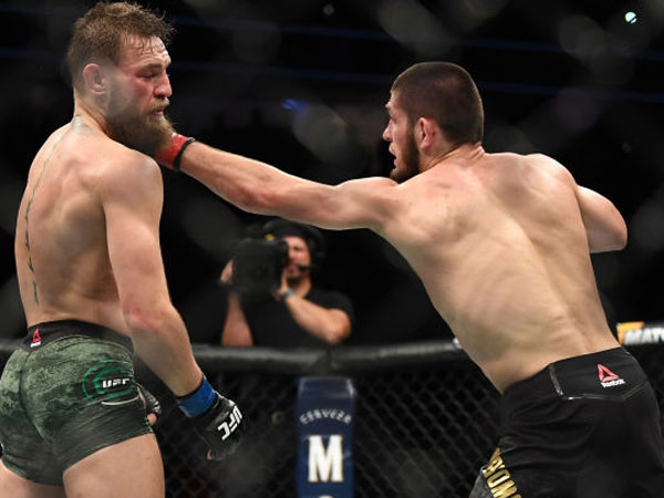 אירוע מטלטל. קונור מול חאביב (getty)