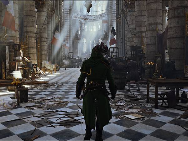 וכך זה נראה מבפנים. מתוך UNITY