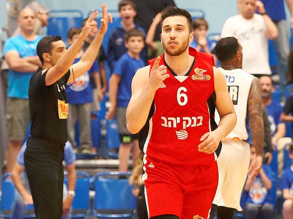 "שמח שניצחנו גם ביום לא טוב". בלאט (צילום: אלן שיבר)