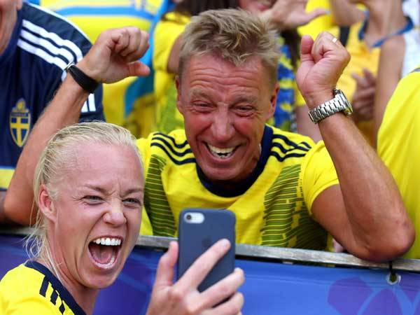 סגר. השוודיות הביאו גאווה (Getty)