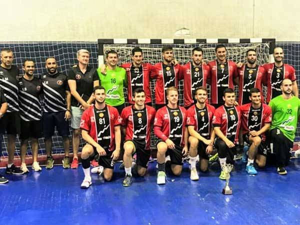 הפועל ראשל"צ בטורניר בחו"ל (צילום באדיבות הקבוצה)