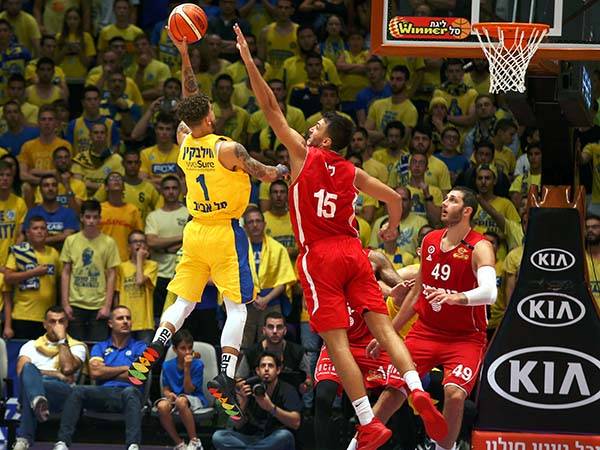 הגארד נגד ירושלים בגמר גביע ווינר. זוכה לקרדיט (צילום: אלן שיבר)