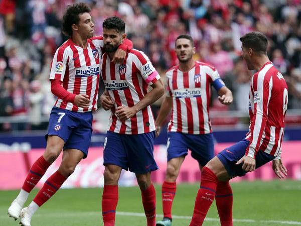 החגיגה של קוסטה וחבריו הייתה מוקדמת (getty)