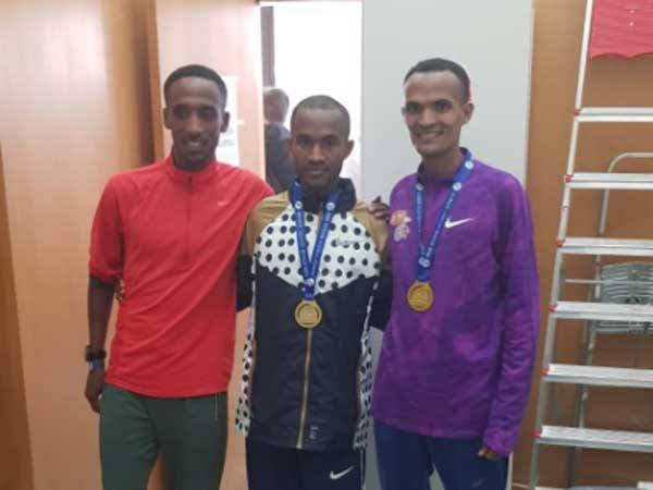 מימין: גירמה אמרה, מארו טפרי ואיימרו עלמיה