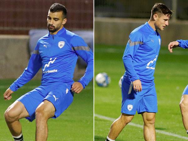 Gabi Kanikovski and Mahmoud Jaber are expected to start in the national team against Switzerland