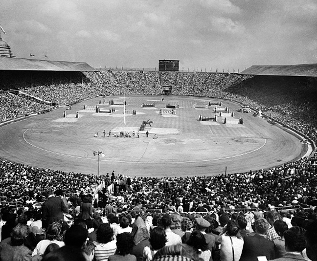 כשהספורט חזר. טקס הפתיחה של לונדון 1948 (getty)