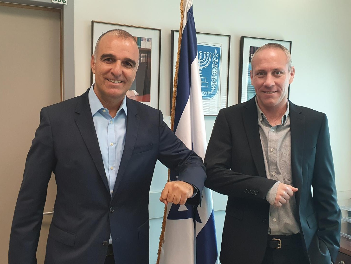השר טרופר וכלפון (צילום: יח"צ)