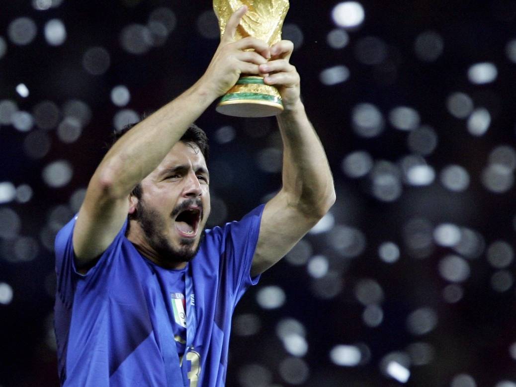 גאטוזו. מסורת של תארים כשחקן (Getty)