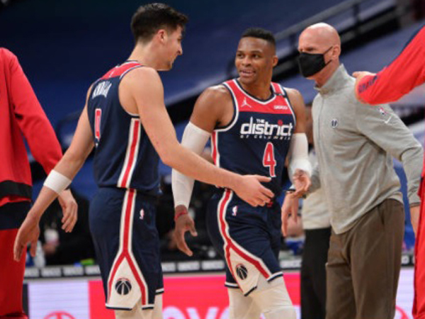 ווסטברוק ואבדיה. נהנים יחד (GETTY)