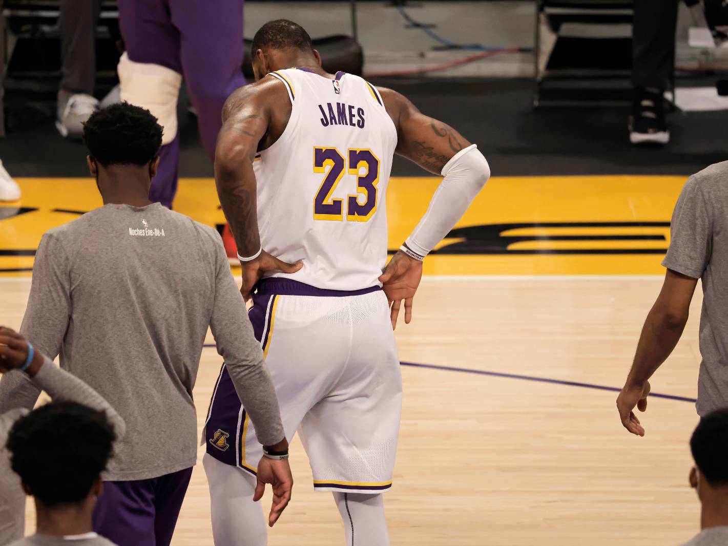 גם מכונה כמו לברון ג'יימס צריכה מנוחה לפעמים (Getty)
