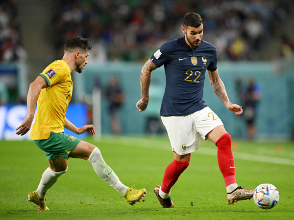 תיאו הרננדז. שחקן ההתקפה החמישי של דשאן (Clive Mason/Getty Images)