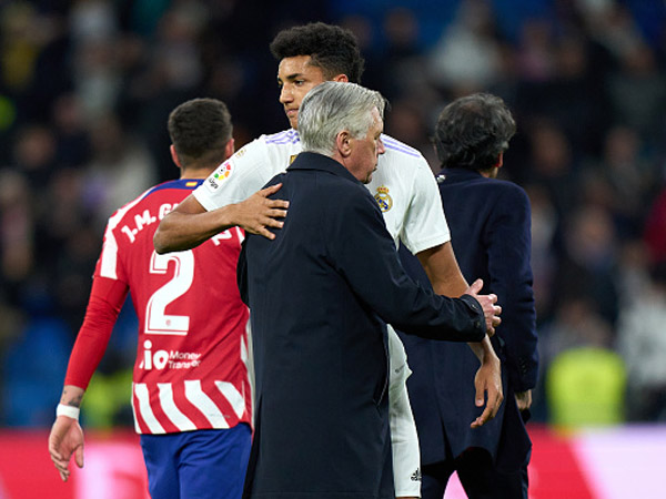 אלברו רודריגס. גם אנצ'לוטי התרשם (Angel Martinez/Getty Images)