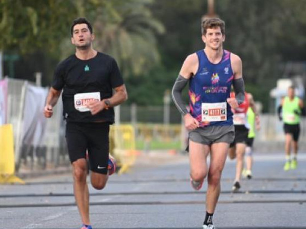 אור עם מאמנו ענר שרמן. צילום: פייסבוק