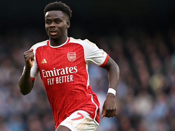 סאקה. עשוי לשחק נגד לוטון (Michael Regan/Getty Images)