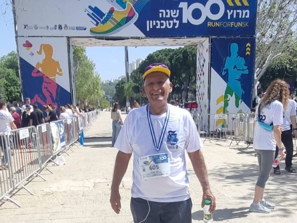 חנדלי, בגיל 80! (דוברות הטכניון)