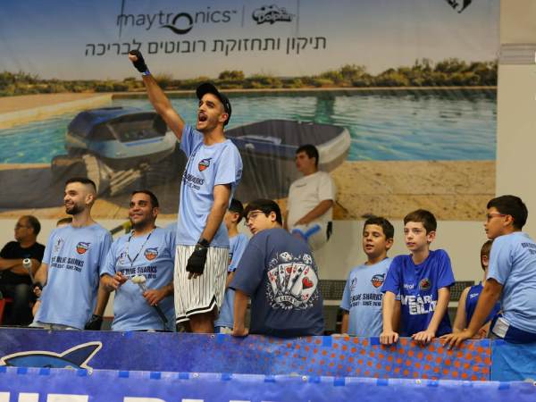 הקהל המקומי חגג ניצחון ראשון (טל בן הרוש, מתוך אתר מנהלת הליגה)