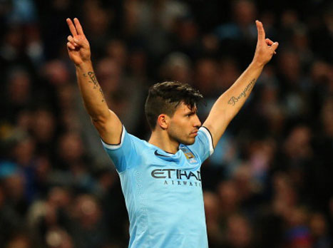 28 דקות הספיקו לו. אגוארו (GETTYIMAGES)