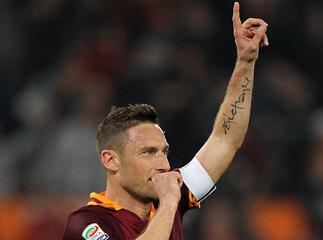 טוטי, השחיל את הראשון (gettyimages)