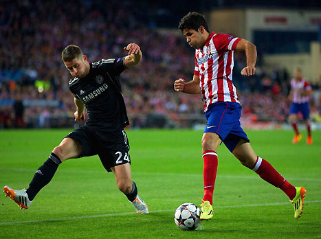 למוריניו לא הייתה ברירה. קוסטה וקייהיל (gettyimages)