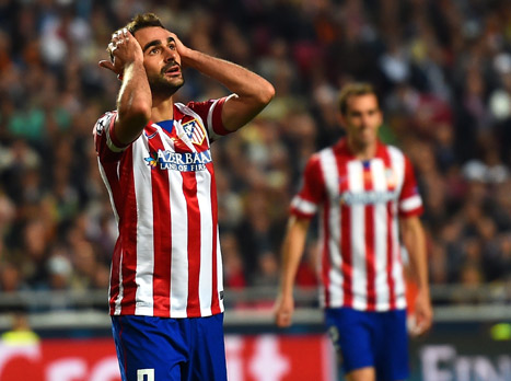 כמה כאב. שחקני אתלטיקו שבורים (gettyimages)