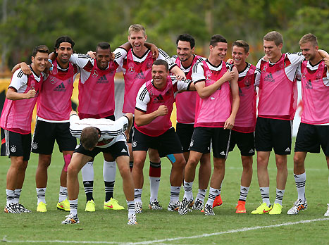 לא, נבחרת גרמניה, זה לא נראה טוב (gettyimages)