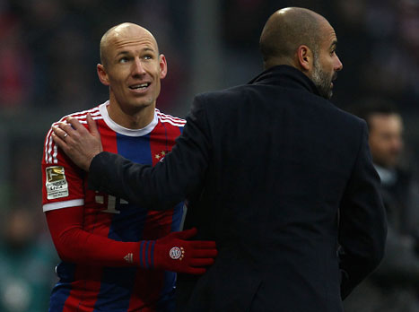 גווארדיולה מרוצה. איך לא? (gettyimages)