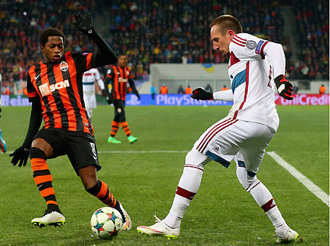 ריברי עובד קשה באגף (Getty)