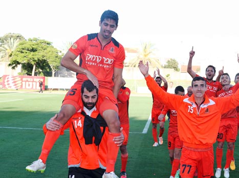 גיבור הרגע. נס זמיר (צילום: אלן שיבר)