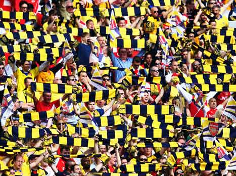 מראות צבעוניים בוומבלי (getty)