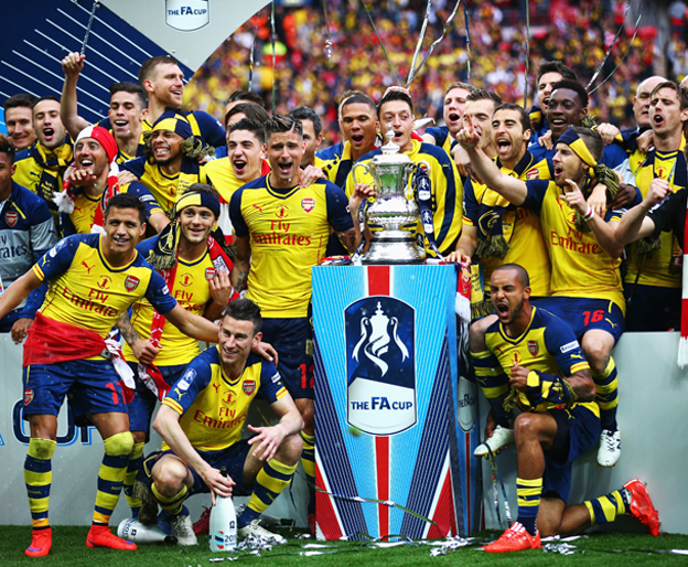 מה תגידו עכשיו על ארסנל? (GETTYIMAGES)