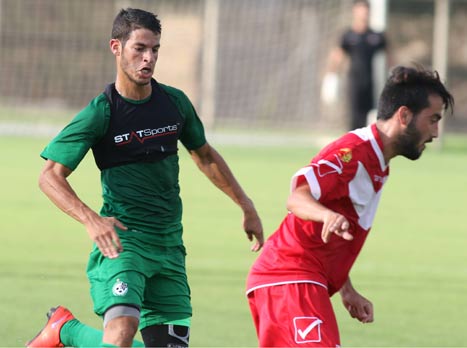 מהליגה הלאומית למכבי חיפה. סאן מנחם (יוסי שקל)