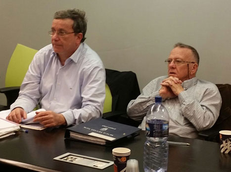 הדיינים רויזן ולוין. לא קיבלו את בקשת פנאן