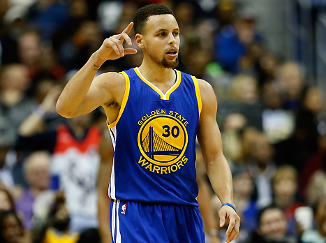 משוגע על כל הראש. קרי (gettyimages). צפו בצליפות של ה-MVP