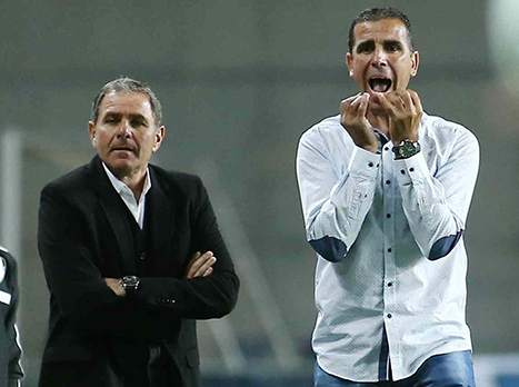 גוטמן עם באדיר. "מודעים לסיטואציה" (צילום: אלן שיבר)