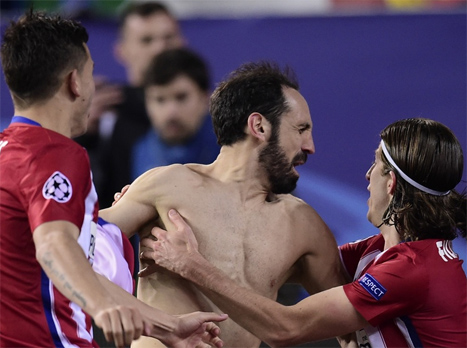 חואנפראן בטירוף אחרי הפנדל (Getty)