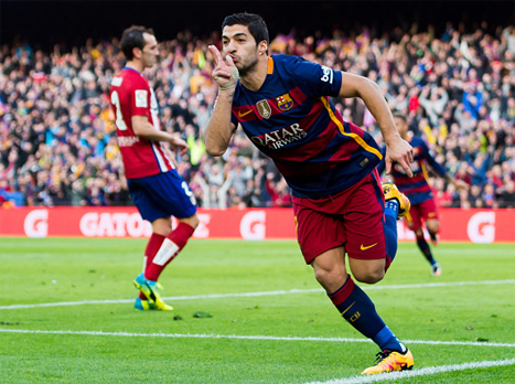 בארסה ניצחה 6 משחקים מול אתלטיקו תחת לואיס אנריקה (Getty)