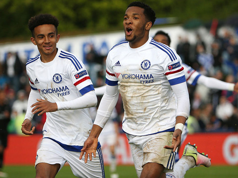 פאלמר חוגג אחרי שער הניצחון (Getty)