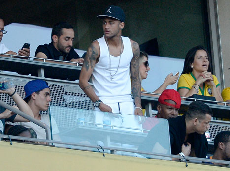 ניימאר. חסר על המגרש (getty)