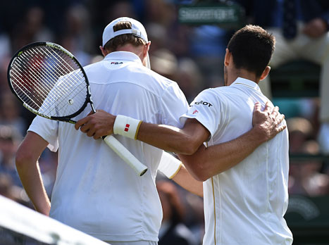 קווארי לא היה אמור לדגדג את ג'וקוביץ' (getty)