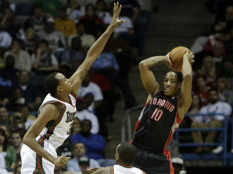 דרוזאן. הראפטורס יכולים להגיע לגמר המזרח? (getty)