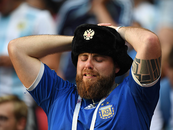 האוהדים מרוסקים (GETTY)