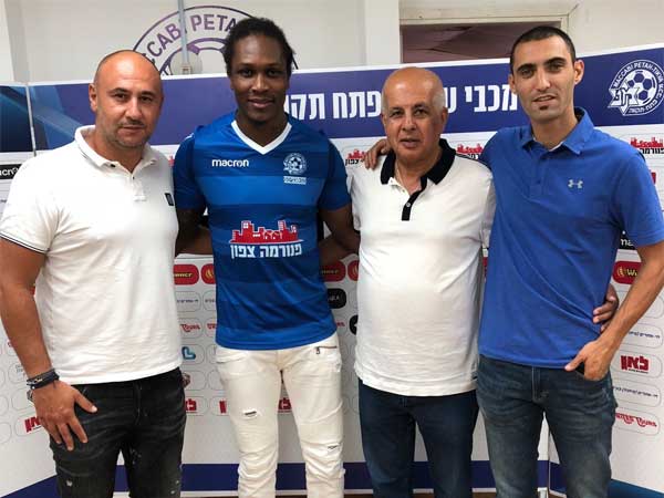 הצטרף רשמית. חביבו (צילום: מכבי פ"ת)