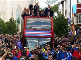 אלופים: המצעד החגיגי של איסלנד