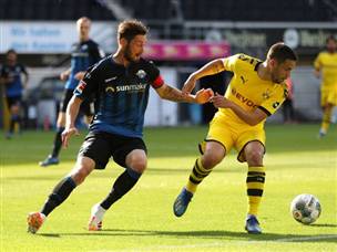 דורטמונד התקשתה במחצית הראשונה (GETTY)