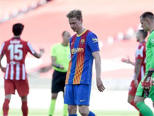 דה יונג. התואר מתרחק (getty images)