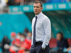 אנדרי שבצ'נקו. הנבחרת שלו היתה אחת המרעננות של היורו, הערב זה לא קרה (GETTY)