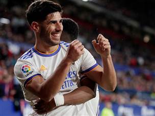 אסנסיו. הבקיע ושיחק היטב (Getty)