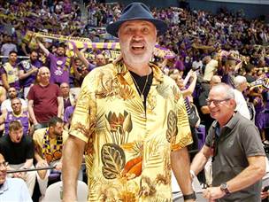 וזופי אבדיה הגיע במלוא הדרו, כרגיל (צילום: אלן שיבר)