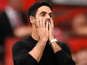 איבוד נקודות ראשון. ארטטה (GETTY)