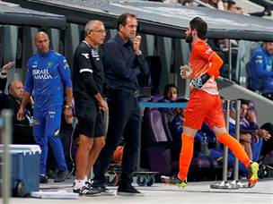 לויטה סיפק את האירוע החריג של היום (צילום: אלן שיבר)